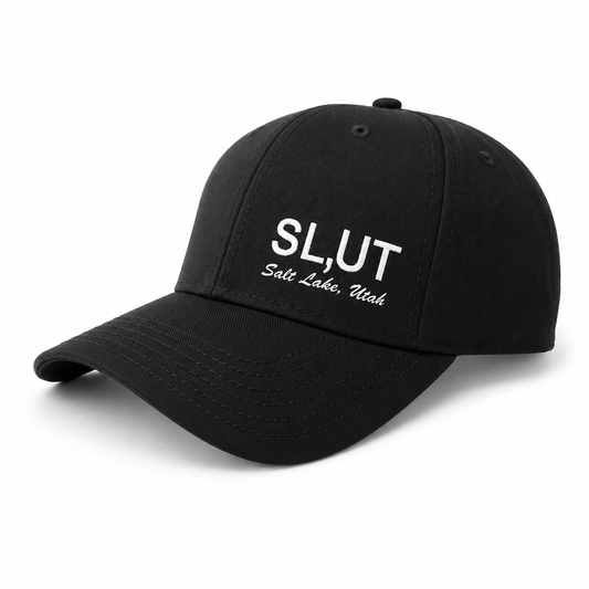 Black SL,UT Trucker Cap