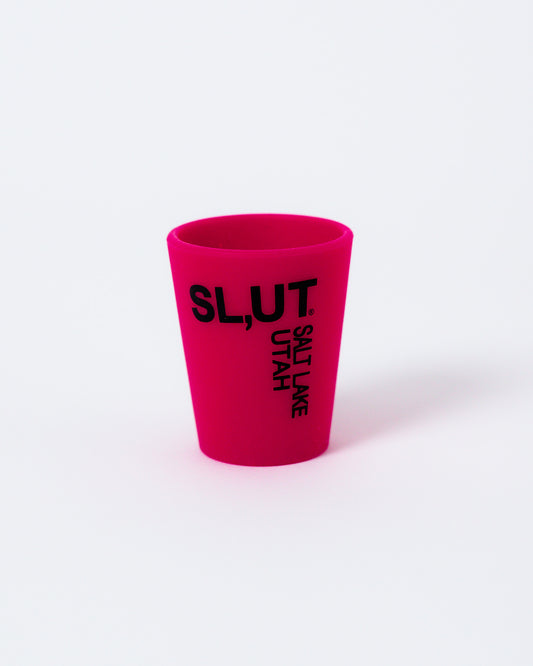 Pink Silicone Shot Glass