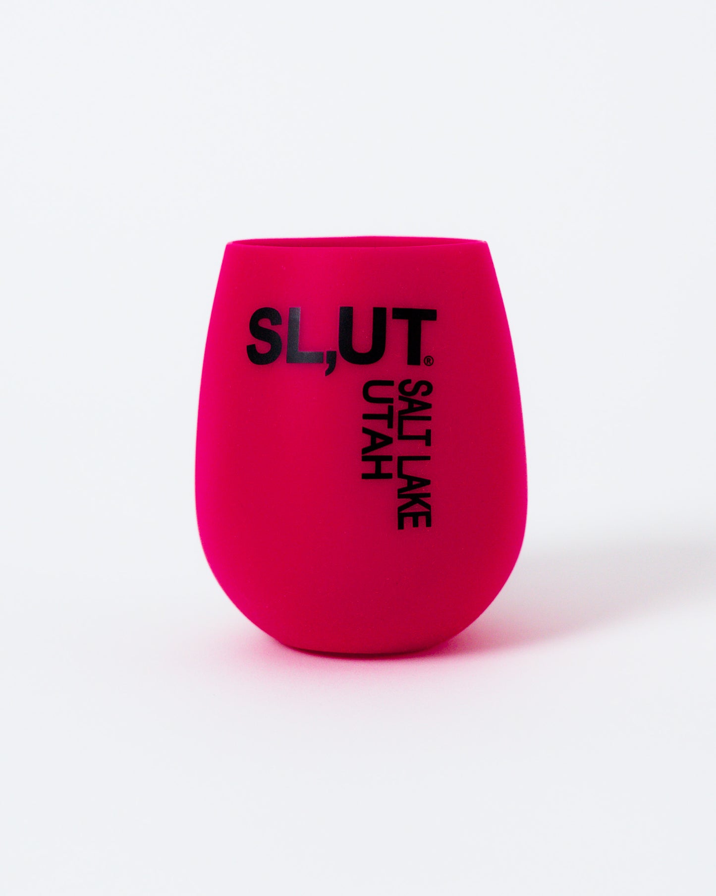 Pink Silicone Cup