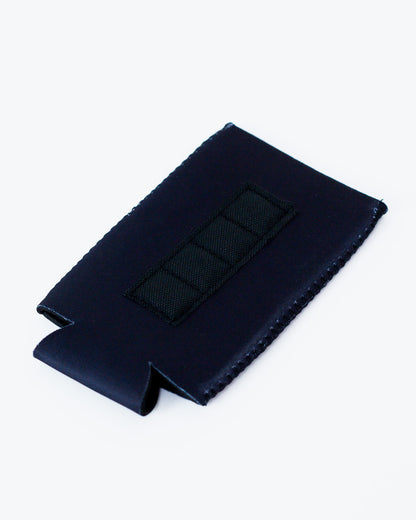 Black/Pink Slim Can Cooler Magnet