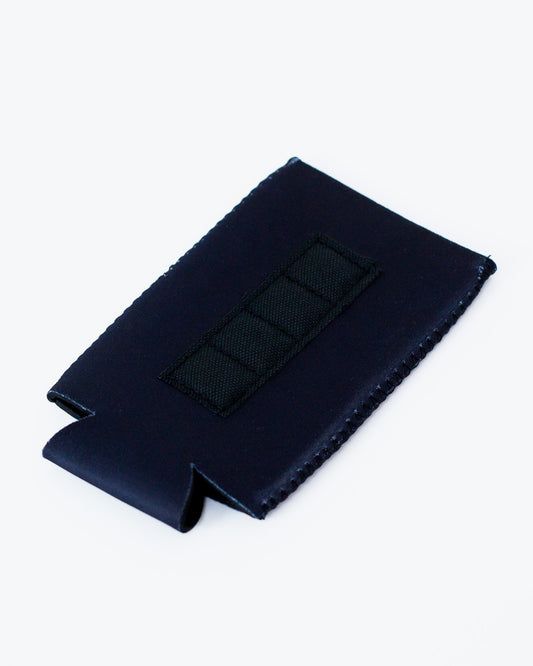 Black/Pink Slim Can Cooler Magnet