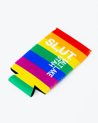 Rainbow Slim Can Cooler Magnet