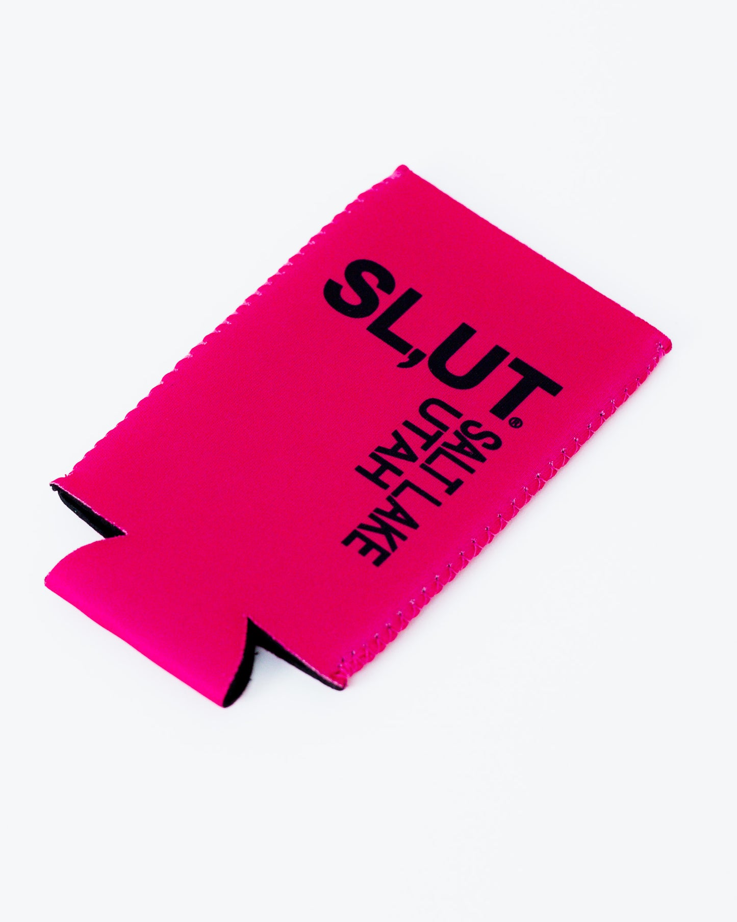 Pink Slim Can Cooler Magnet