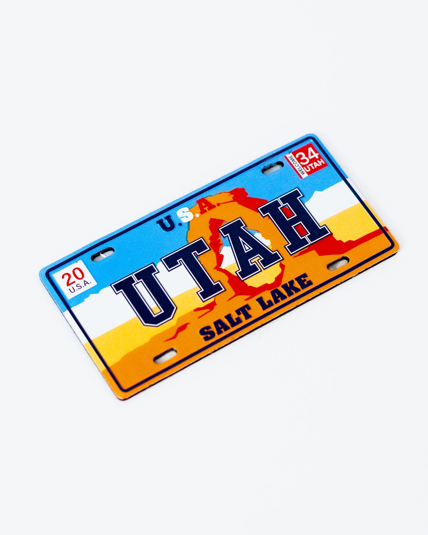 Utah Arch Plate Magnet