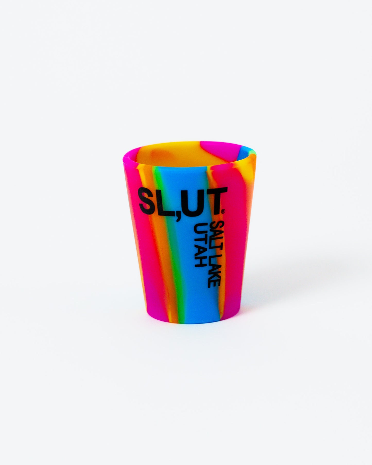Rainbow Silicone Shot Glass