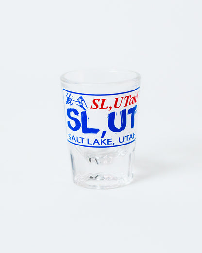 Ski Plate Shot Glass
