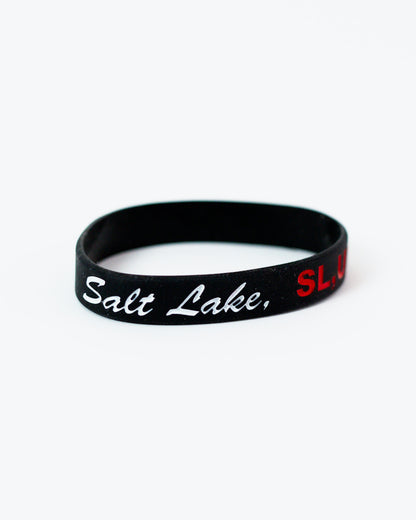 Black/Red Wrist Band