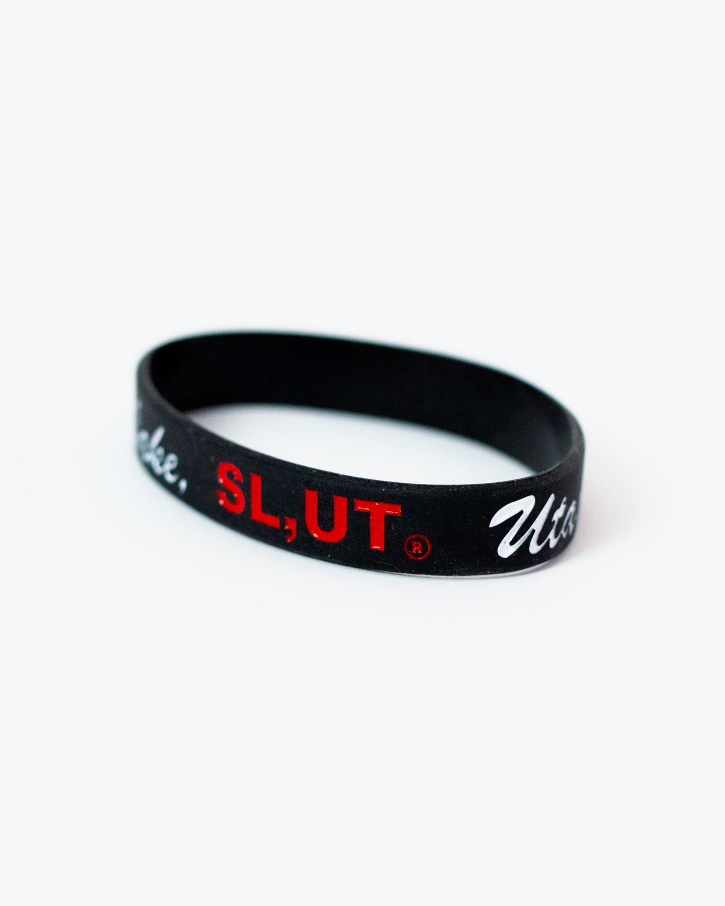 Black/Red Wrist Band