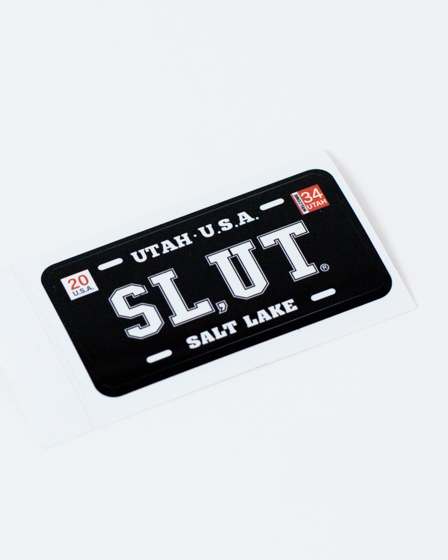 Black Plate SL,UT Sticker
