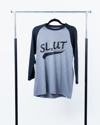 Black 3/4 Raglan Sleeve T-Shirt